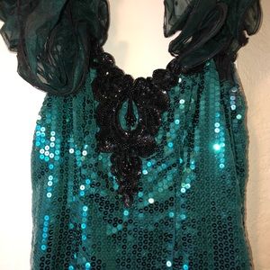 Loralie Original Vintage Sequin Dress